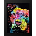 thumbnail image 2 of Dean Russo Collection 14x18 Black Modern Framed Museum Art Print Titled - Thoughtful Pit, 2 of 5