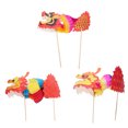 thumbnail image 2 of 3pcs Chinese New Year Paper Dragon Honeycombs Material Children DIY Craft Accessory (Random Style), 2 of 7