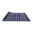 thumbnail image 2 of Ahgly Company Indoor Rectangle Abstract Blue Modern Area Rugs, 2' x 4', 2 of 4