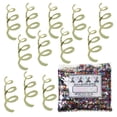 thumbnail image 2 of Confetti Streamer Gold - Half Pound (8 oz) - CCL9467, 2 of 8