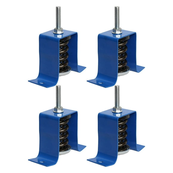 DYNWAVECA 4 Pieces Spring Vibration Isolator Absorber Damping Rubber Damping Hangers for Air Handling Units Office Home Theater Ceiling