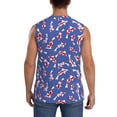 thumbnail image 4 of Kdxio Beau Koi Poisson Débardeur Homme Musculation Gym Chemises Décontractées Sans Manches-3TG, 4 of 7