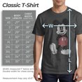 thumbnail image 6 of Disney Mickey Mouse Classic Pose Distressed Men's T-Shirt (Medium, Charcoal Heather), 6 of 6
