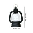 thumbnail image 3 of SLYNSHome Mini Lantern Christmas Decor,Small Vintage Lantern for Table Centerpiece Hanging Lamp Christmas Tree Ornaments for Holiday - Black, 3 of 7