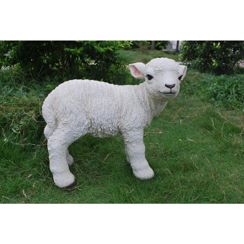 STANDING LAMB STATUE