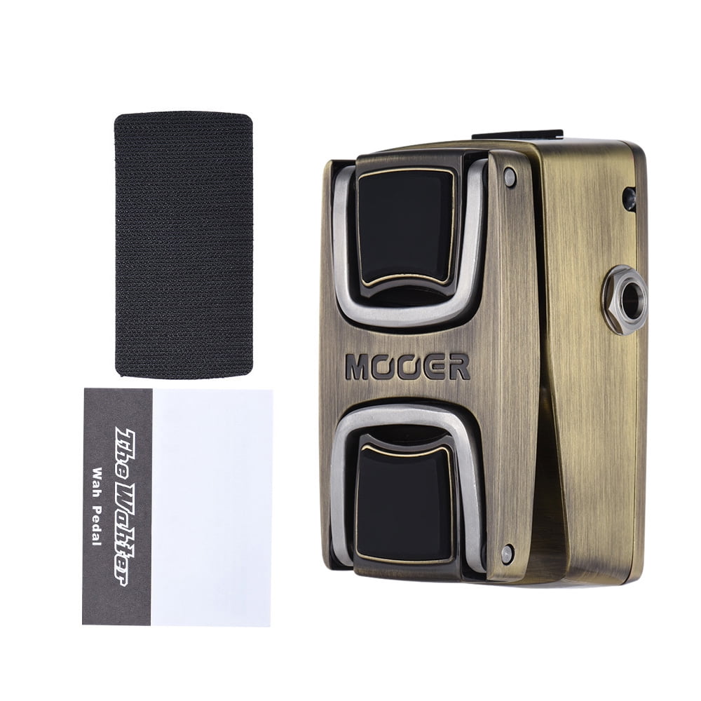 MOOER The Wahter Wah Guitar Effect Pedal Pressure Sensing Switch Full Metal Shell