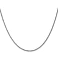 thumbnail image 2 of Primal Gold 14 Karat White Gold 1mm Spiga Pendant Chain, 2 of 4