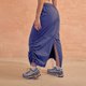thumbnail image 5 of Faldas largas Falda de carga para mujer Falda fruncida con cordón de talle bajo Falda larga Ropa diaria Ygjytge Púrpura T S para Mujer, 5 of 7