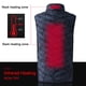 thumbnail image 5 of Chaqueta Térmica Recargable USB para Hombre y Mujer, Ideal para Montañismo, Pesca y Actividades al Aire Libre, Talla 3XL, Color Gris Militar, 5 of 6