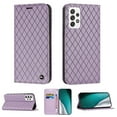 thumbnail image 1 of Wallet Case for Galaxy A52 Credit Card Holder, [RFID Blocking] [Shockproof Interior Case] PU Leather Folio Kickstand Magnetic Flip Folding Cover For Samsung Galaxy A52 5G/4G,
Purple, 1 of 13