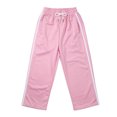 thumbnail image 4 of DeHolifer Girls Pants Cotton Elastic Waiste Drawstring Solid Color Wide Leg Loose Casual Lounge Pants,14-15Years, 4 of 7
