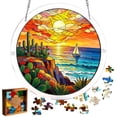 thumbnail image 1 of Tong Acrylic Puzzle Unique Branches Of Acrylic Puzzle For Doors Garden And Window Hanging DIY For Adults, 1 of 5
