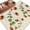 Off White, variant on Area Rug for Living Room, Ladybugs Eucalyptus Non-Slip Indoor Large Carpet for Bedroom/Dining Room, Spring Botanical Leaves Green Washable Low-Profile Rectangle Floor Runner Rugs - 5 x 8 Ft