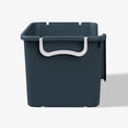 thumbnail image 6 of Mainstays Kids Large Blue Stackable Plastic Open-Front Toy Storage Basket with Handles, 6 of 7