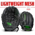 thumbnail image 4 of Guantes de softball Franklin Sports Fastpitch Pro Lime 11 Lefty, 4 of 8
