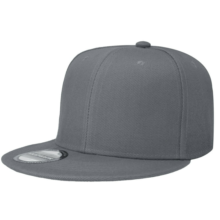 Classic Snapback Hat Cap Hip Hop Style Flat Bill Blank Solid Color  Adjustable Size (One Size, Army Green) at  Men's Clothing store