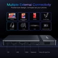 thumbnail image 5 of AKASO Mini Portable Video Projector, 5 of 5