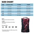 thumbnail image 3 of Bingfone Mesmerizing Pink Jellyfish Pattern Men's Tank Tops Workout Sleeveless Tee Shirts Running Beach Tanks for Men-XX-Large, 3 of 4