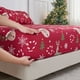 thumbnail image 4 of GOGREEN Juego de Sábanas Navideñas 4 Piezas Tamaño Queen, Bolsillos Profundos 16 Pulgadas, Microfibra de Poliéster Suave con Estampado Festivo, Ideal para Decoración y Regalo, 4 of 8