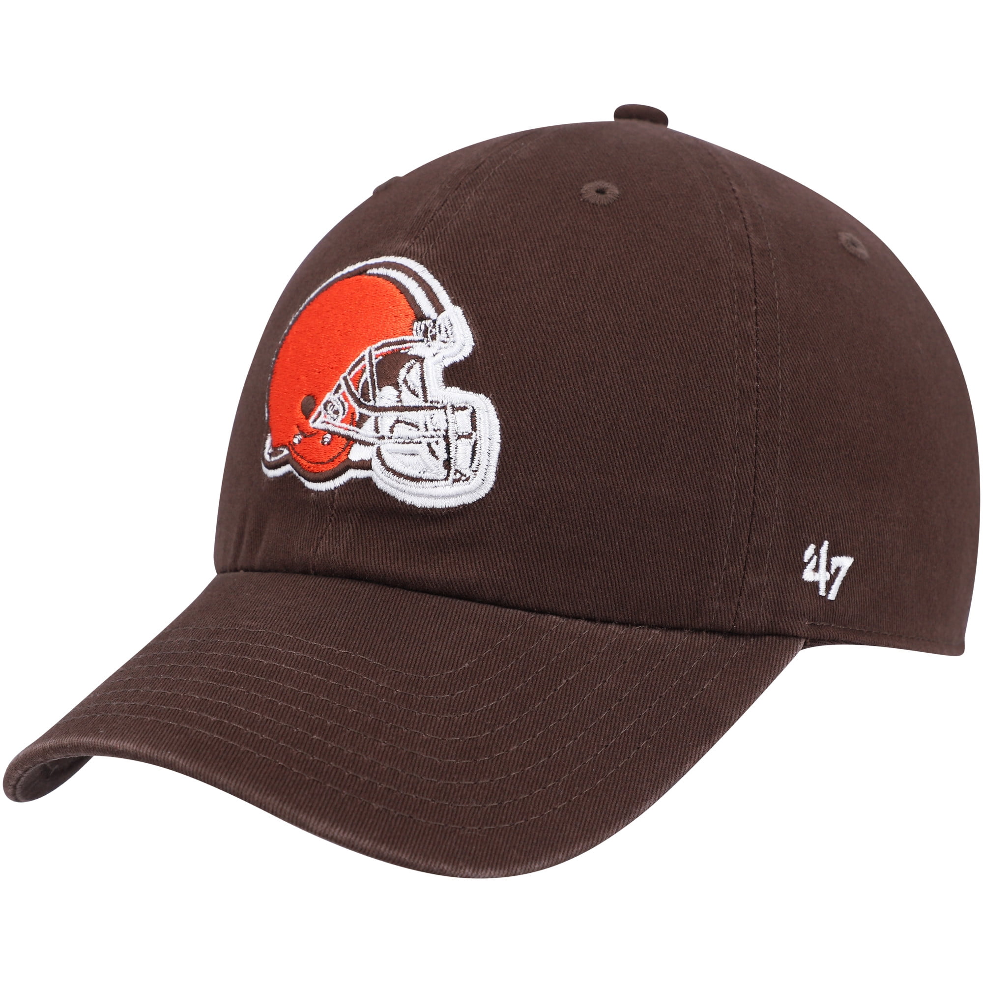 Cleveland Browns \'47 Brand Clean Up Brownie Elf Adjustable Hat 47 Brand Cleveland Browns  main image 4