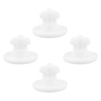 BESTOYARD Lunch Box Sealing Plug White Silicone Stretchy Valve Fitting