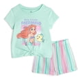 thumbnail image 1 of Outfit Set Disney Princess The Little Mermaid Turquoise 10-12, 1 of 5