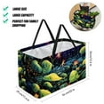 thumbnail image 2 of Starry Plants Large Capacity Foldable Oxford Cloth Picnic Basket - Reusable Cube Organizer, Storage Bins, and Laundry Basket Included, 2 of 7