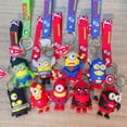 thumbnail image 2 of Llavero con colgante de Los Vengadores de Marvel para niños, llavero de coche, llavero de bolsa de teléfono, joyería de adorno, regalos de dibujos animados de Disney Fivean unisex, 2 of 2