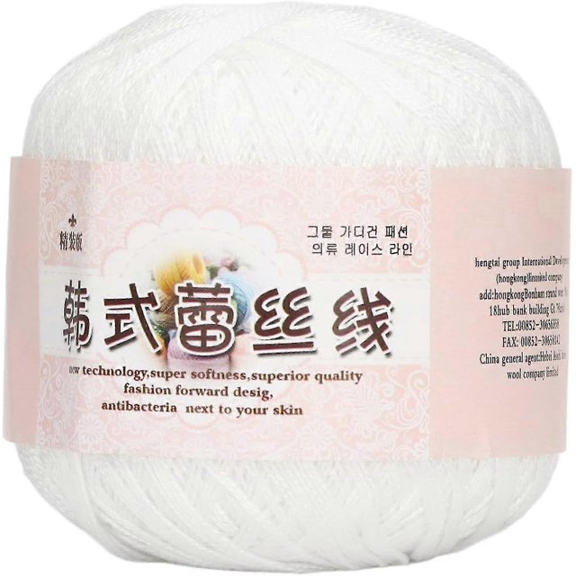 FineCottonCrochetThreadforHandKnitting&Tatting-DurableYarnwithFineWorkmanship