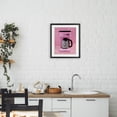 thumbnail image 3 of Stupell Industries Eclectic Disco Coffee Over Pink Black Framed Print Under Glass, 13 x 16, by LISH Creative, 3 of 8