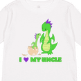 thumbnail image 4 of Inktastic I Love My Uncle Boys or Girls Long Sleeve Toddler T-Shirt, 4 of 5
