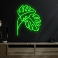 thumbnail image 3 of C-craft Neon Sign Leaf Shape for Wall Decoration Living Room Wall Decor, 3 of 5