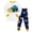 Yellow, variant on Leey-World Toddler Girls Pajamas 3t Boys Pajamas Size 8-10 Pajamas for Boys Dinosaur Cotton Long Sleeve & Pants 2-Piece PJ Set Kid Sleepwear(Sky Blue,5-6 Years)