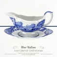 thumbnail image 2 of Spode Blue Italian Sauce Boat and Stand, 9 oz - Blue White, 2 of 7