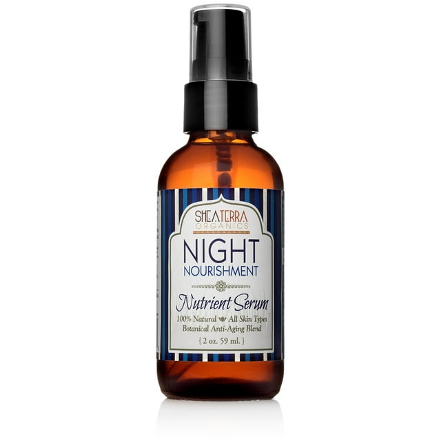 Suero Facial Shea Terra Nutrición Nocturna 60mL