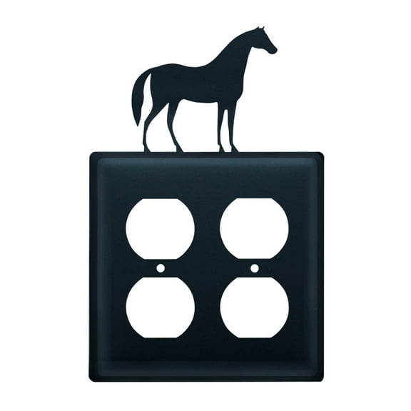 Horse - Double Outlet Cover