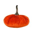thumbnail image 2 of Mini Stuffed Velvet Pumpkins, Fall Harvest Small Artificial Pumpkins for Home Thanksgiving Halloween Party Decoration, 2 of 9