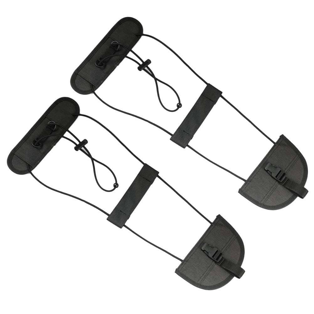 Taihexin 2 Pack Luggage Straps Bag Bungees for Add a Bag, Adjustable  Luggage Belt with Buckles, Travel Suitcase Elastic Strap Belt for Camping  Hiking