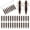 brown, variant on 36 Pcs Hellgrammite Fishing Lures 3 Inch Soft Plastic Hellgrammite Fly Realistic Fishing Bait Artificial for Freshwater