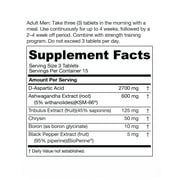 Nugenix Ultra Total and Free Testosterone Booster for Men, Dietary Supplement, 45 Count