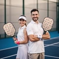 thumbnail image 6 of Pickleball Paddles Set,Pioneer Flower Floral Print Pattern Fiberglass Surface Pickleball Racket Set with 2 Indoor Outdoor Pickleball Balls and Pickleball Bag,Pickle-ball Equipment, 6 of 6