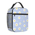 thumbnail image 2 of Lonchera PTPLMM con Estampado de Margarita Azul Floral, Bolsa Térmica, 2 of 9