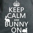thumbnail image 3 of CafePress - Keep Calm And Bunny On T Shirt - Women's Traditional Fit Dark T-Shirt, 3 of 4