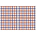 thumbnail image 1 of Napperons à Carreaux Rouges Été Pique-Nique BBQ Ensemble de Table Cuisine pour Thés Dîners Décorations-Ensemble de 4, 1 of 7