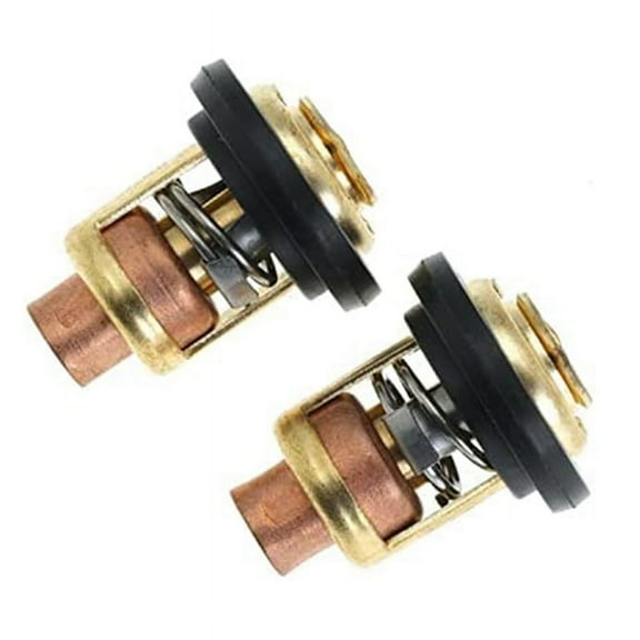 75692Q2 Thermostat with Mercury Mariner Marine 143F 143 Degree 135-150HP 175 200HP for 13340 Replaces 75692T,2 PCS
