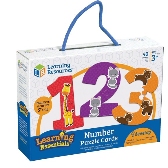 Reconocimiento de números de Puzzle Learning Resources durante más de 3 años