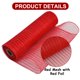 thumbnail image 3 of Cinta Decorativa de Malla TONIFUL 2 Rollos 25 cm x 9 m Roja, 3 of 7