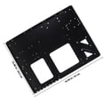thumbnail image 2 of BESTYASH Open Motherboard Rack Black Shelf Brackets for Hardware 1Pack, 2 of 8