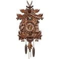 thumbnail image 1 of Cuckoo wall clock, cuckoo clock,brown,CL301-Cuckoo Sound, 1 of 16