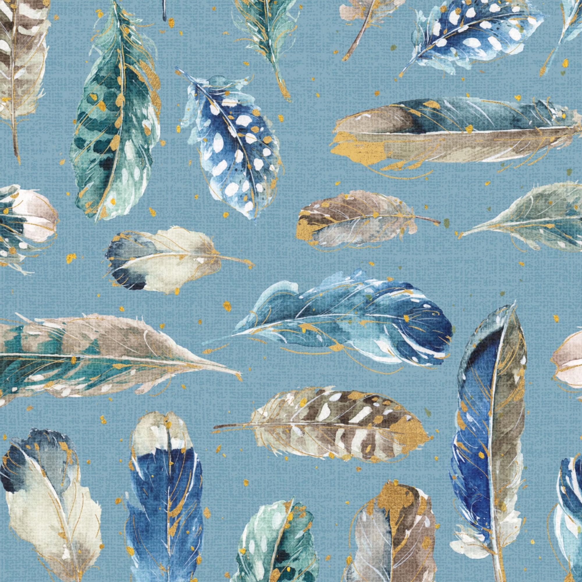 (2 pack) David Textiles Cotton 36" x 44" Indigold Collection 100% Cotton Fabric, 1 yard precut
